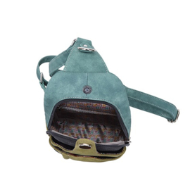 Hi-di-hi Tas Carol Aqua Olive