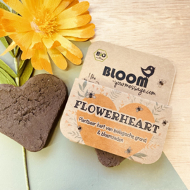 Bloom Your Message Flower Heart