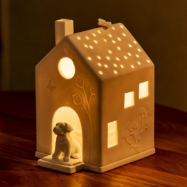 Räder Porselein Lichthuisje Dog
