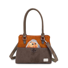 Hi-di-hi Tas Babbler Cognac Dark Brown