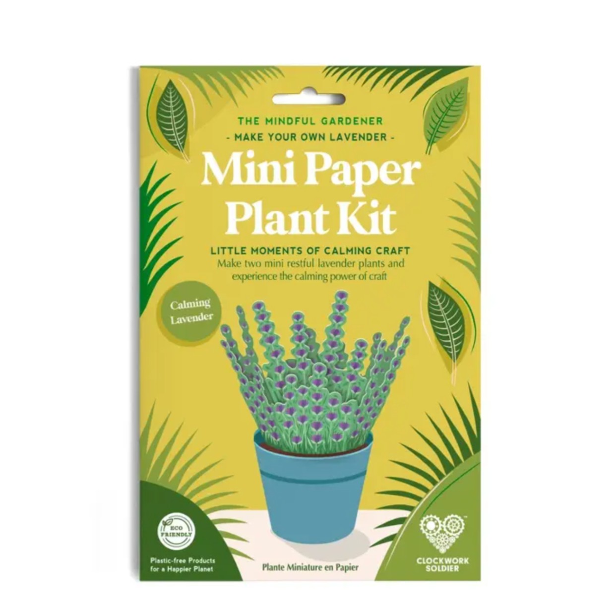 DIY Mini Paper Plant Kit Lavendel