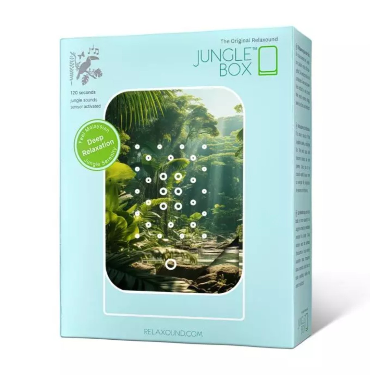 Relaxound Vogelhuisje Met Junglegeluiden Junglebox Maliau