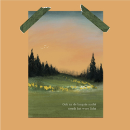 Verlieskunst Kaart Ook Na De Langste Nacht