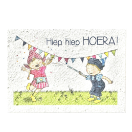 Bloom Your Message Groeikaart Fien & Teun Hoera