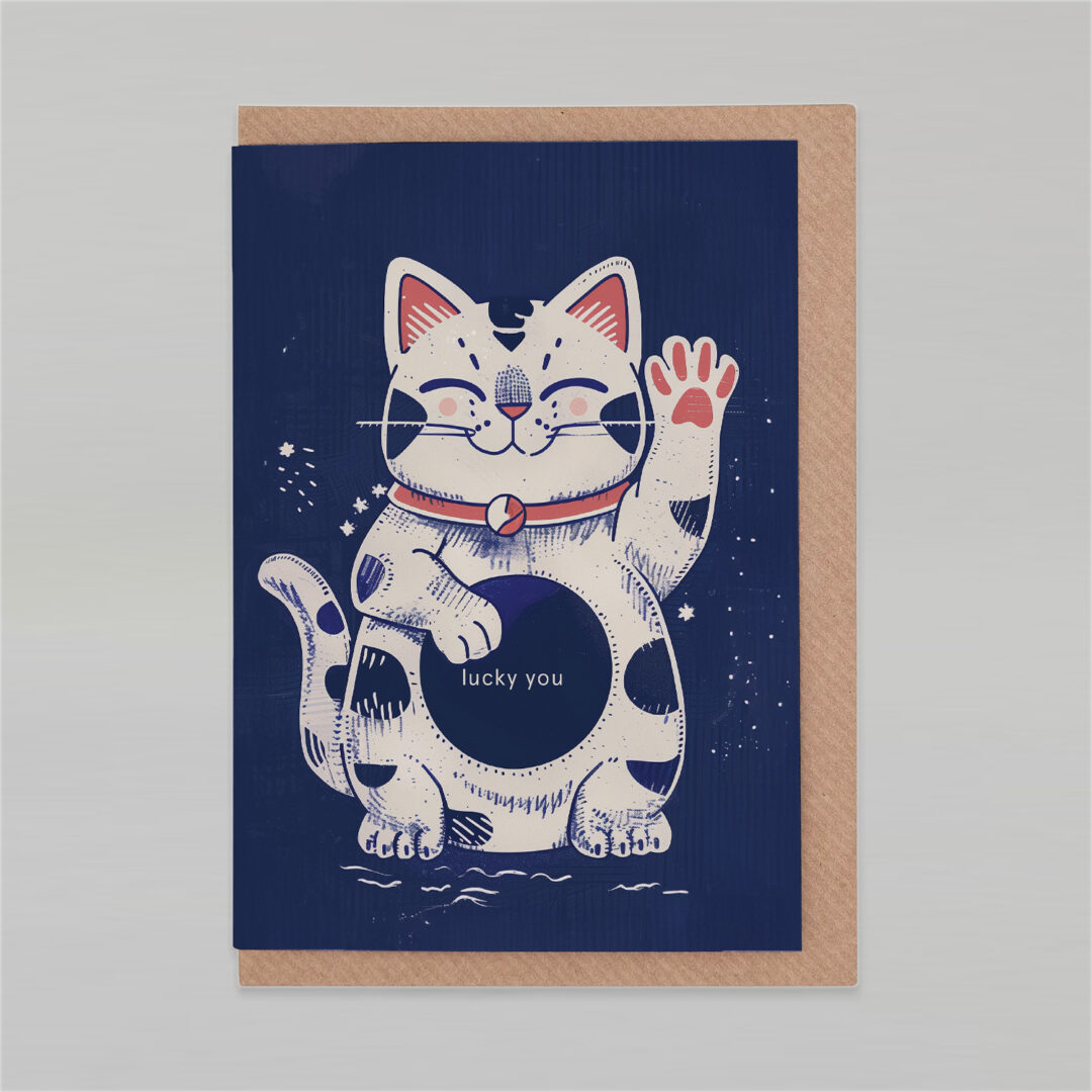 Botanopia Kaart Lucky Cat