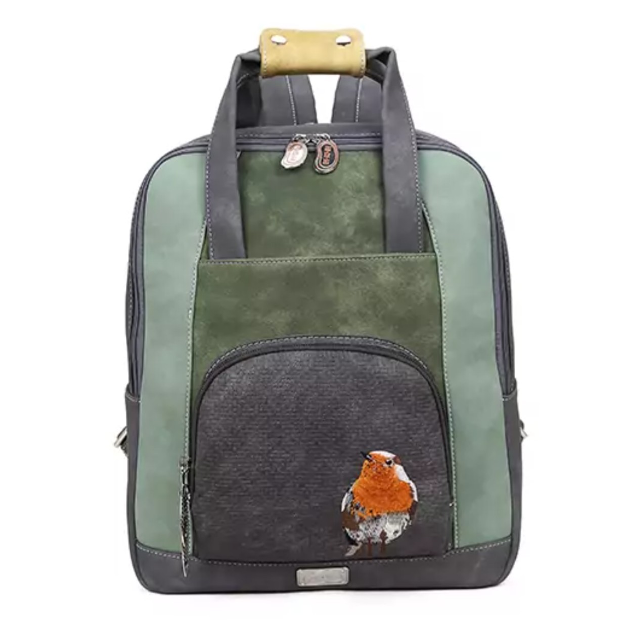 Hi-di-hi Tas Passage Dark Green Dark Grey