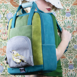 Hi-di-hi Tas Passage Petrol Light Green