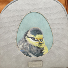 Hi-di-hi Tas Eggy Light Grey Orange Red