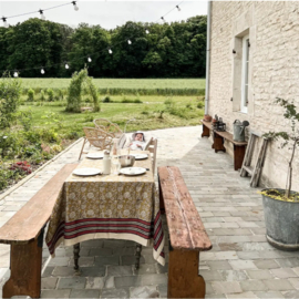 Doing Goods Plaid Botanical Single In Draagtas