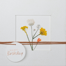 Räder Kaart Happy Birthday Flower Bunch