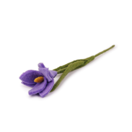 Sjaal Met Verhaal Krokus Vilt