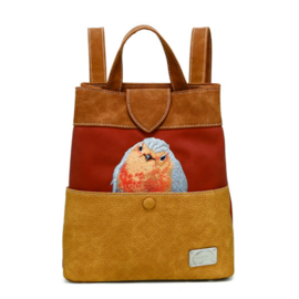 Hi-di-hi Tas Song Song Red Cognac Peach