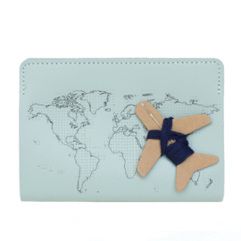 Paspoorthoesje Stitch Lichtblauw