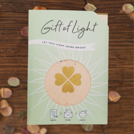 Gift Of Light Wenslichtje Klaver