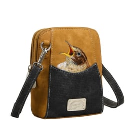 Hi-di-hi Tas Little Paradise Ocher Dark Grey