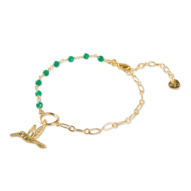 A Beautiful Story Armband Flowing Aventurijn