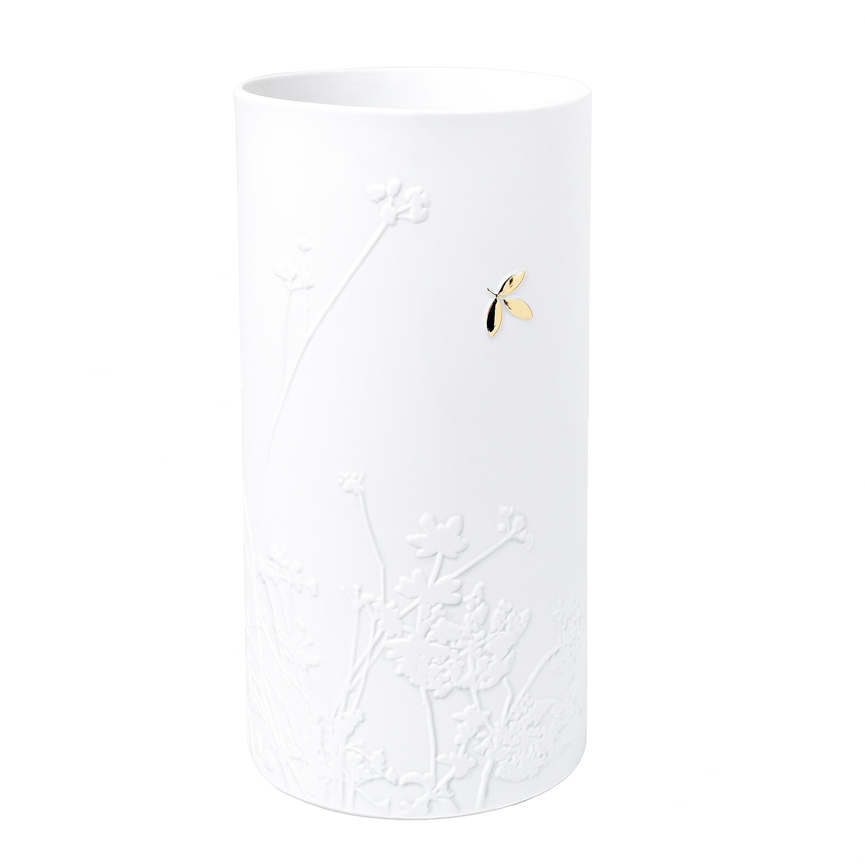 Räder Porselein Lamp Leaf Goud