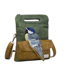 Hi-di-hi Tas Parus Dark Green Gold