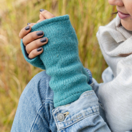 Sjaal Met Verhaal Handwarmers Cosy Turquoise