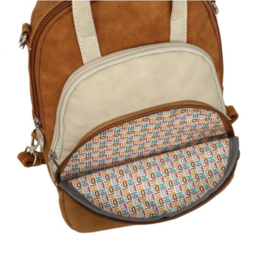 Hi-di-hi Tas Eggy Cognac Beige