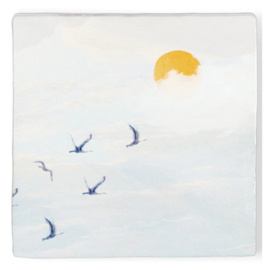 StoryTiles Tegeltje Achter De Wolken Schijnt De Zon