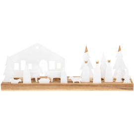 Räder Porselein Kerststal
