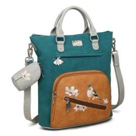 Hi-di-hi Tas Chit-Chat Petrol Orange