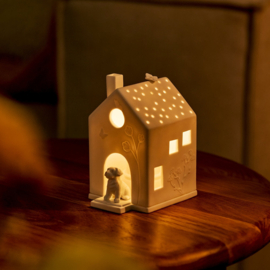 Räder Porselein Lichthuisje Dog