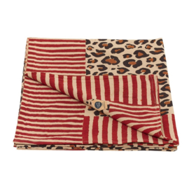 Doing Goods Plaid Leopard Single In Draagtas