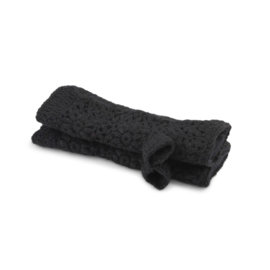 Sjaal Met Verhaal Handwarmers Granny Square Zwart