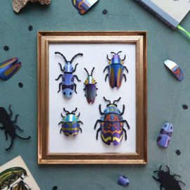 Assembli DIY 3D Kever Set Blauw