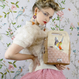 Hi-di-hi Tas Zzzerenade Pink Beige Cognac
