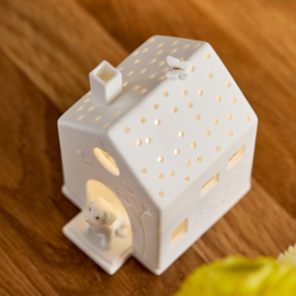 Räder Porselein Lichthuisje Dog