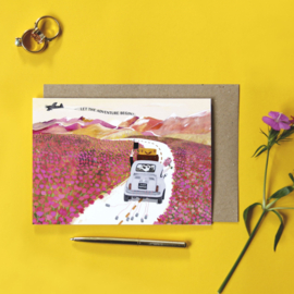 Reddish Design Kaart Just Married