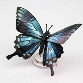 DIY 3D Mountain Vlinder Blue