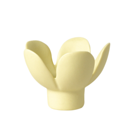 Räder Porselein Kandelaar Flower Geel