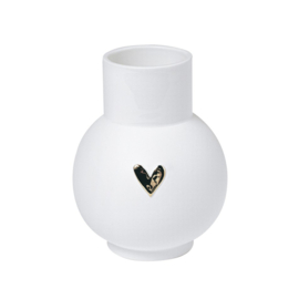 Räder Porselein Vaas Lovely Goud