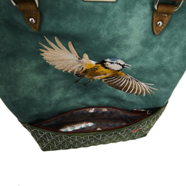 Hi-di-hi Tas Aves Aqua Dark Green