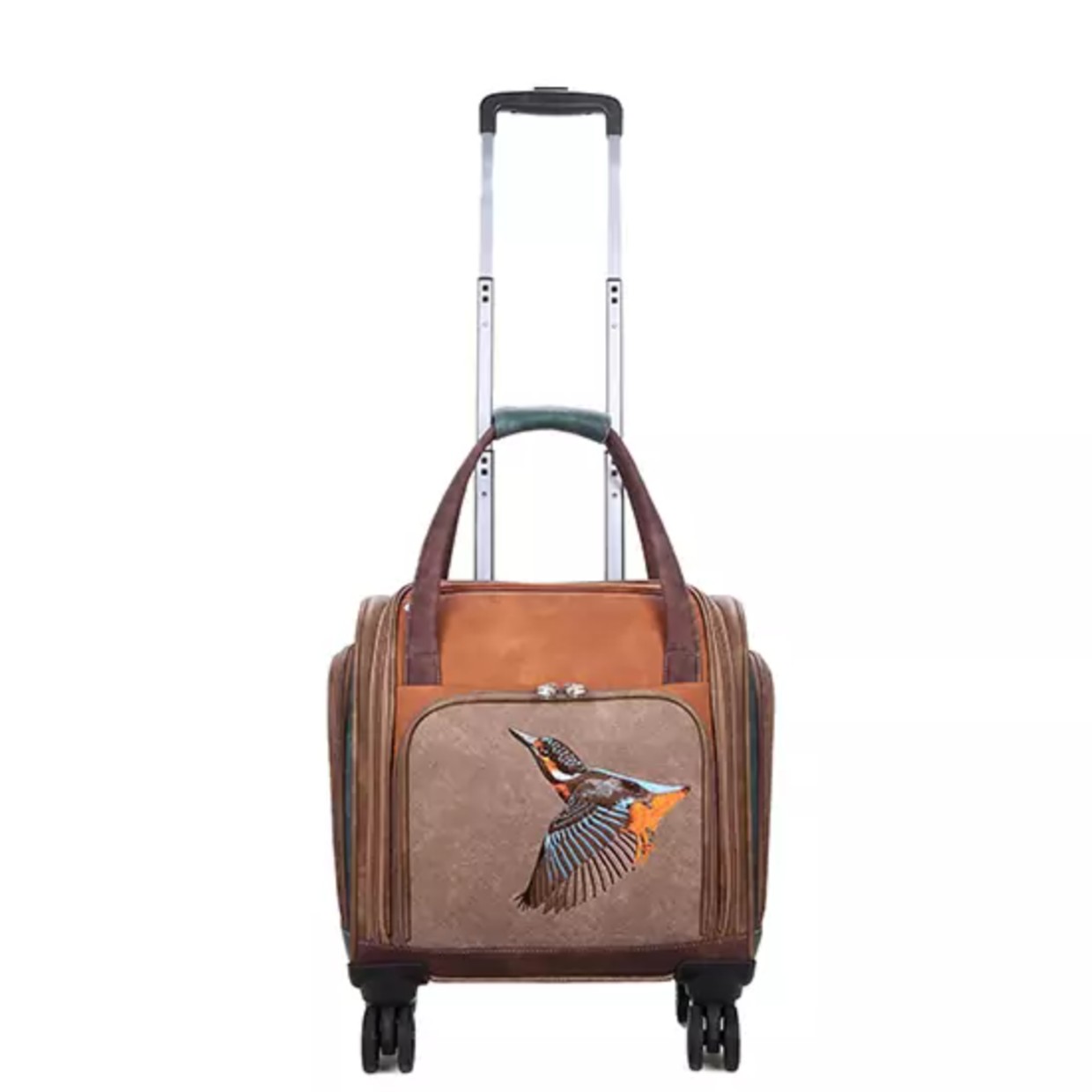 Hi-di-hi Trolley Voyage Cognac Brown