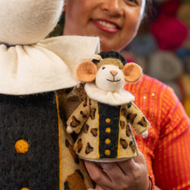 Sjaal Met Verhaal Muis Panterpiet Vilt