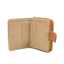 Hi-di-hi Portemonnee Little Magpie Orange Light Grey Beige