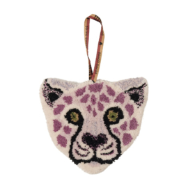 Doing Goods Dierenkop Hanger Lilly Luipaard Wol