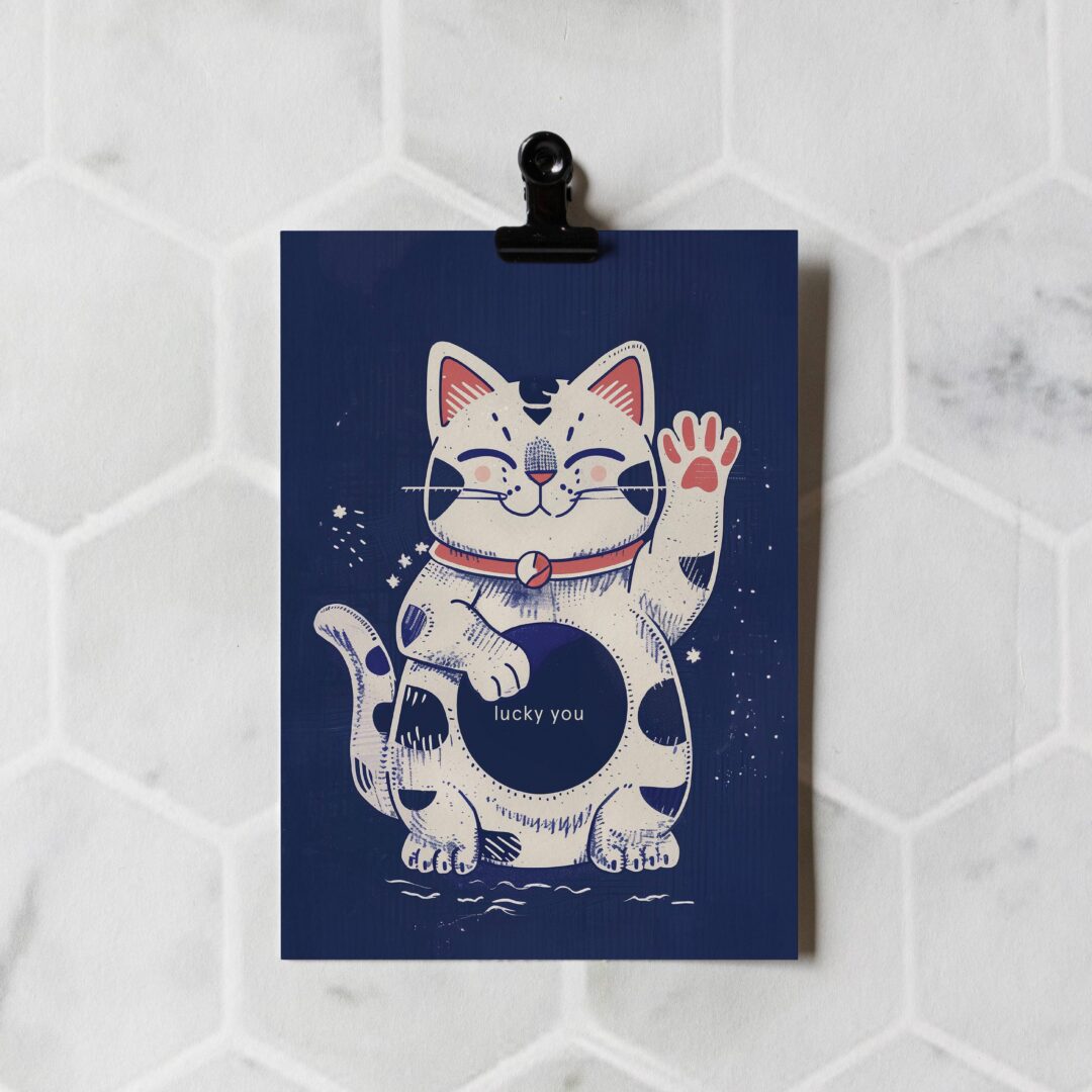 Botanopia Kaart Lucky Cat