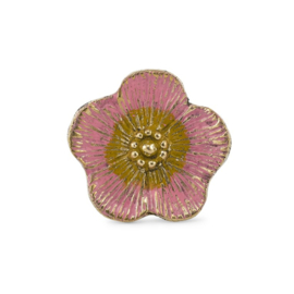 Doing Goods Knop Faye Bloem Roze