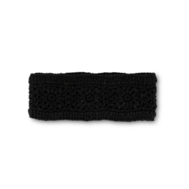 Sjaal Met Verhaal Haarband Granny Square Zwart