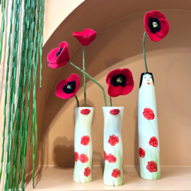 Garden Pleasure Vaas Puppets Poppy Red Large