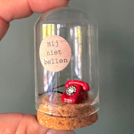 Sidedish Stolpje Glas Mij Niet Bellen