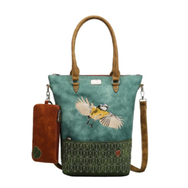 Hi-di-hi Tas Aves Aqua Dark Green