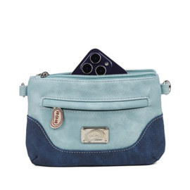 Hi-di-hi Tas Melody Light Blue Navy