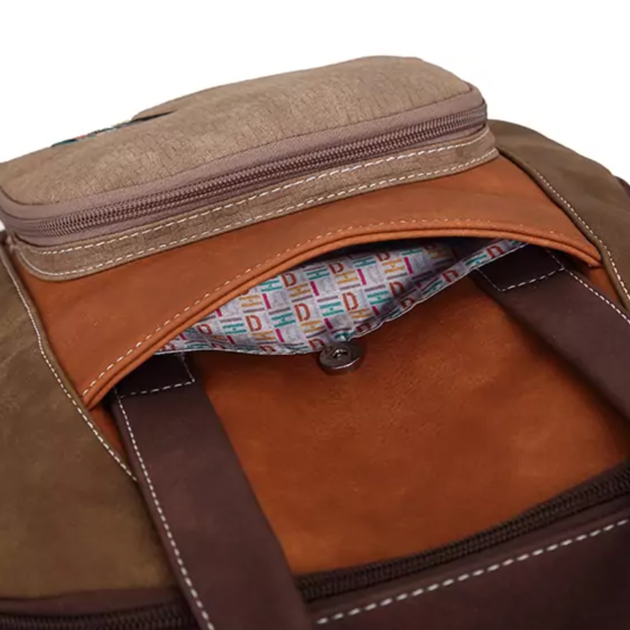 Hi-di-hi Tas Passage Cognac Brown